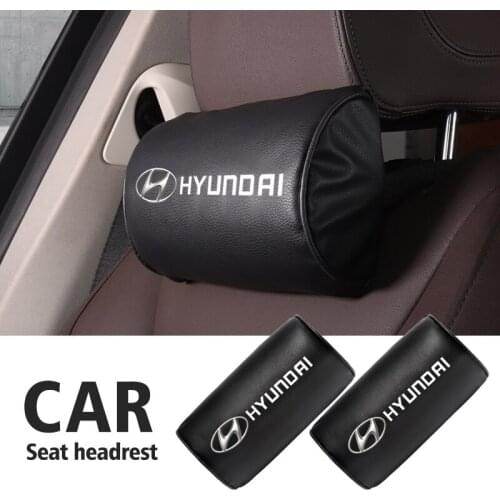 Car Seat Head Support Pillow Auto Headrest Accessories For Hyundai I30 I20 IX35 I40 Tucson Getz Sonata Veloster Elantra Solaris