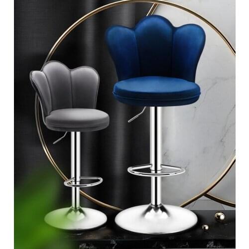 Bar chair lift chair high stool modern simple bar stool Nordic chair bar chair high stool household bar table and chair