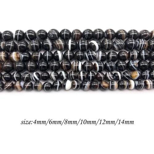 Natural Stone Deep coffee color Veins Loose Beads Round Carnelian DIY Beaded for Women Jewelry Making Bracelets Necklaces J128