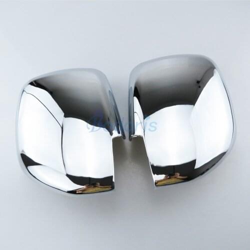 Chrome Side Mirror Cover Rear View Overlay For Toyota Land Cruiser 100 LC100 Lexus LX470 1998-2007 Car Styling Accessories