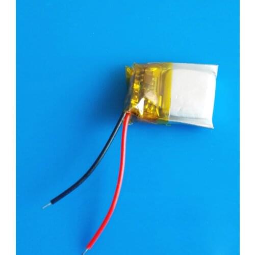 3.7V 30mAh Small Size Lithium Polymer Lipo Rechargeable Battery 301012 for MP3 Bluetooth Speaker Headset Video Pen
