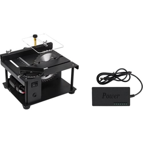 Mini MultiFunctional Table Saw Desktop Saw Cutter DIY Wood Plastic Acrylic Electric Cutting Machine Cutting Depth 35MM