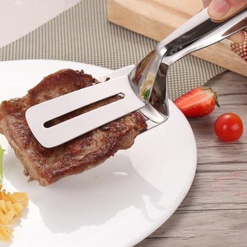 Stainless Steel Barbecue Clip Frying Steak Fried Non-Stick Egg Fried Fish Grill Tong BBQ Kitchen Accessories Kitchen Gadget Sets