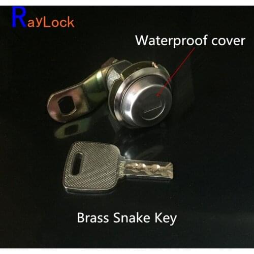 RayLock 27mm strong snake key stainless cover keyed alike cam lock for security strongbox locking