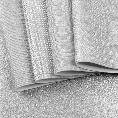 20*33cm Silver Series Chunky Glitter Synthetic Leather Fabric For Bow Scrapbook DIY Leather Sheets Crafts Materials,1Yc19050