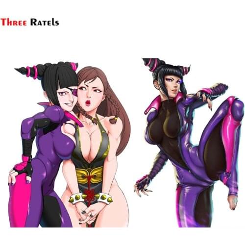 Three Ratels F430 Han Juri Fighter Sticer For Laptop Phone Cup Vsco Car Sticker Vinyl Personalized Creative Scratch Decals