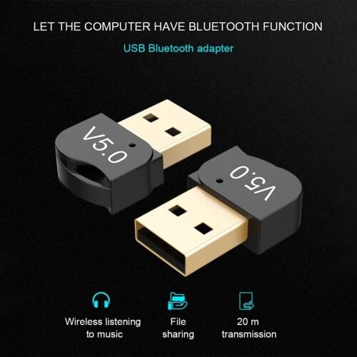USB Adapter for Windows 10 8 PC 5.0 Dongle Receiver for Laptop Desktop Headset Printer Wireless Controller