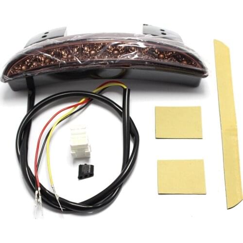 Motorcycle Taillight Red / Smoke Rear Fender Tip LED Brake Tail Light Lamp For Breakout CVO FXSB 2013 - 2017 2014 2015 XL 883