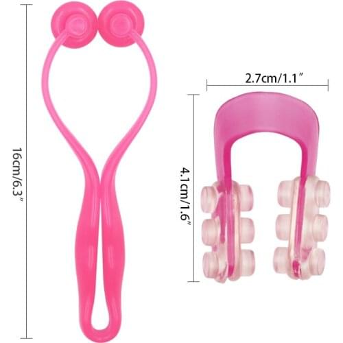 1pc/set Nose Shaping Shaper Lifting Nose Roller Massager Slimming Lifting Bridge Straight Beauty Clip Nose Massage Care Tools