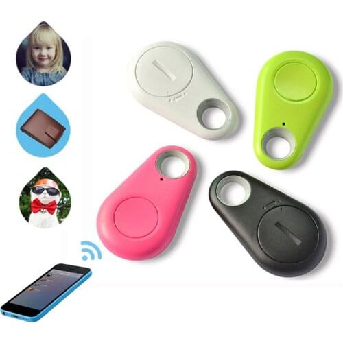 1PC Anti Lost Alarm Waterproof Bluetooth-compatible Pet Smart Mini GPS Tracker Wallet Bag Kid Finder For Car Dog Cat Key Tracker