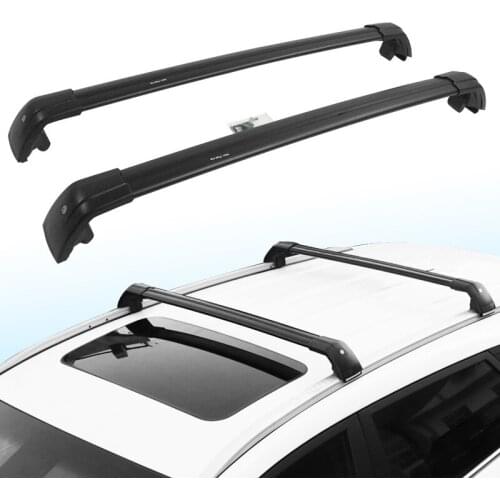 2 PCS Cross Bar FIT for BMW X1 2010-2015 Roof Rail Rack Baggage High Quality Aluminum