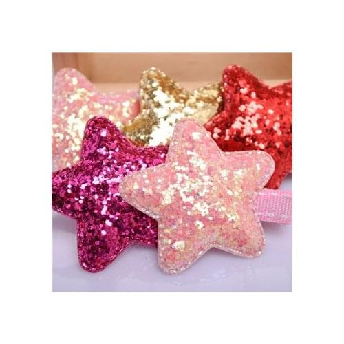 2015 Shining star pet accessories hairpin headdress hair accessories dog Teddy cute pet clips 30ps/lot