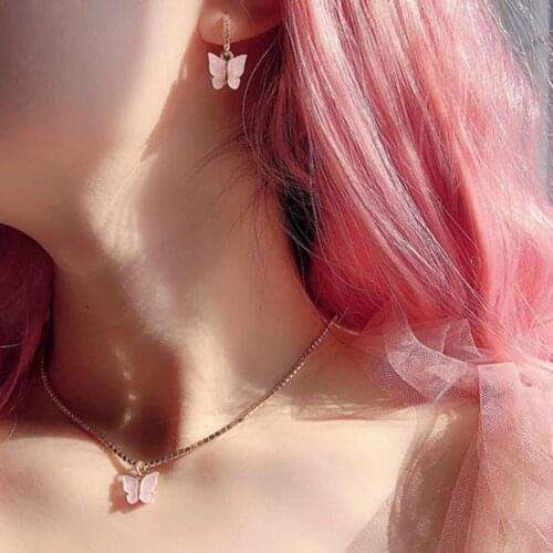 4Pcs Butterfly Pendant Delicate Realistic Key Ring Ornament Acrylic DIY Exquisite Keyring Jewelry Accessories Decoration