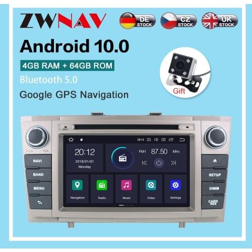Android 10.0 64GB Car radio player GPS Navigation For Toyota Avensis 2009-2015 T27 Multimedia Player Radio video stereo headunit