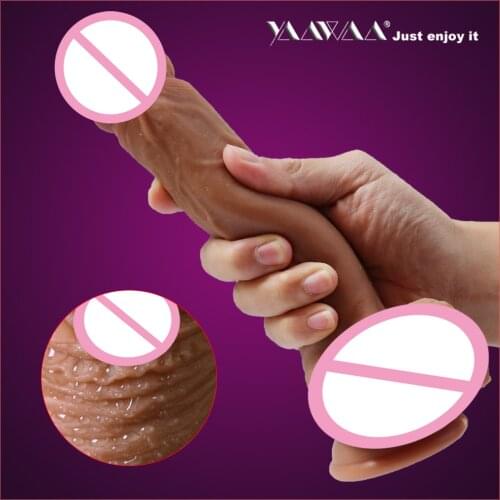 Big Dildo Realistic Silicone Anal Dildos for Women Huge Dick Erotic Toys Lesbian Penis With Suction Cup Female Adult Sex Toy