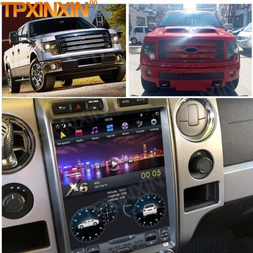 Carplay Android 9 Tesla Screen Multimedia Stereo For Ford F150 2009 2010 2011 2012 2013 2014 Auto Audio Radio Receiver Head Unit