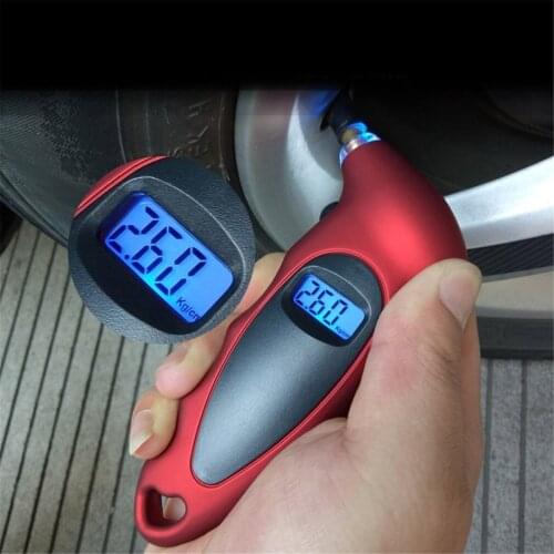 Tire Pressure Gauge Backlight High-precision Digital Tire Pressure Monitoring Car Tyre Air Pressure Gauge Meter LCD Display
