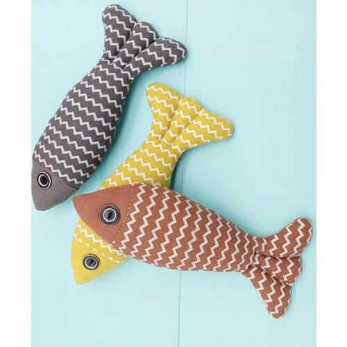 Pet Cat Molar Toy Plush Squeak Sound Cute Toys Funny Fleece Durability Chew Interactive Toy Pet Accessories Supplies