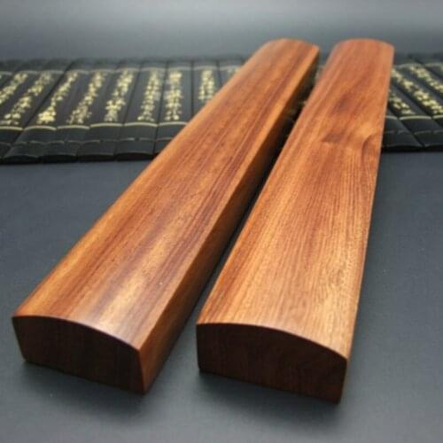 Chinese Style Calligraphy Paperweight Traditional Chinese Painting and Writing Wooden Paperweights Art Calligraphy Brush Tools