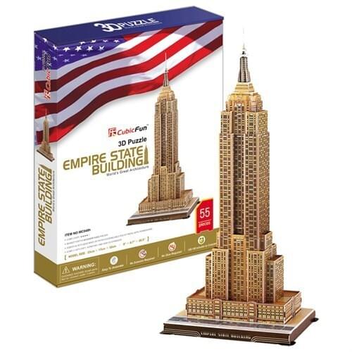 Cubic Fun Puzzle Empire State Building (3 Size)