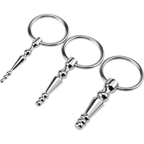 3Pcs/Set Metal Catheter Urethral Dilation Horse Eye Stick Penis Stimulation Sex Products For Male Masturbation Adult Games 18