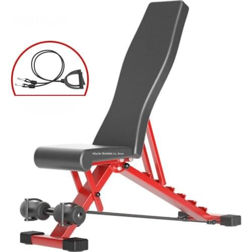 Multi-function Foldable Abdominal Muscle Board, Dumbbell Stool Bird Bench Press Chair, Sit-ups, Home Fitness Equipment