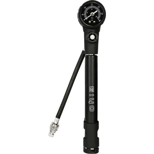 300psi MTB Suspension Air Pump Bicycle Shock Fork Pump Bike Motor Schrader Presta Tyre Inflator Mini Gauge Tire Pumping