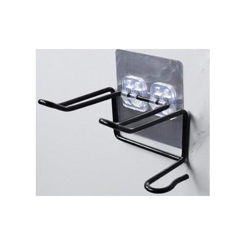 Hair Dryer Stainless Steel Wall-Mounted Rack, No Need To Punch