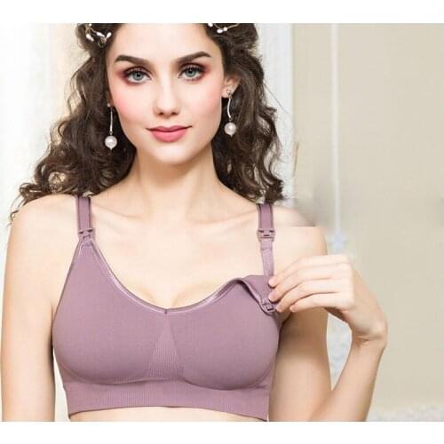 New Maternity Bra Nursing Bras Pregnancy Cothes For Pregnant Women Underwear Breastfeeding Bra Soutien Gorge Femme No Trace