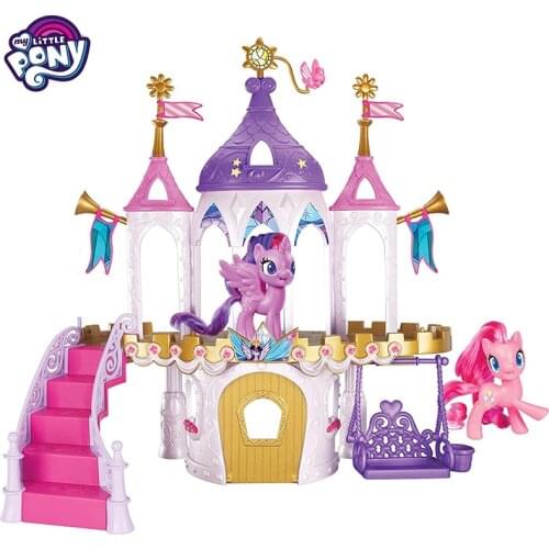 Original My Little Pony Toys Anime Figure Doll House Toys for Girls Accessories for Doll Kids Toys for Children Gift