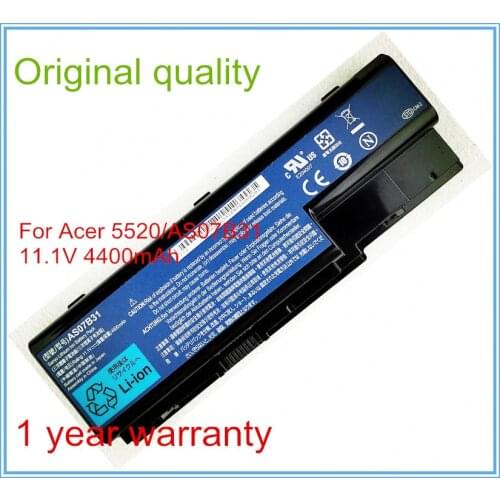 11.1V 4400mAh Original New Laptop Battery AS07B31 for 5920 5920G 5930 5930G 5935 6930G 8943G AS07B32 AS07B71 AS07B61