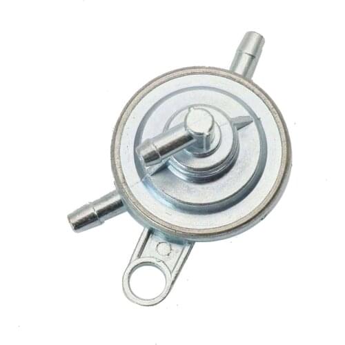 New Fuel Tap Switch 3 Port In-line Petcock For Mikuni Carburador Chinese Scooter Gy6 139qmb 152qmi 157qmj Baotian Benzhou Parts