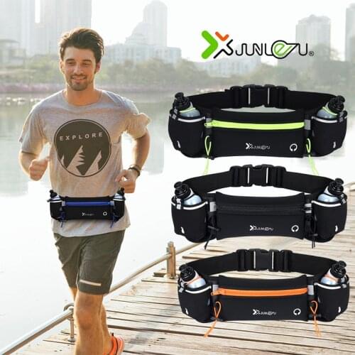Motorcycle Motocross Phone Waist Pack Water Bottle Bag Marathon Dual Pocket Running Bag Trail Running Waist Belt Sports Pack