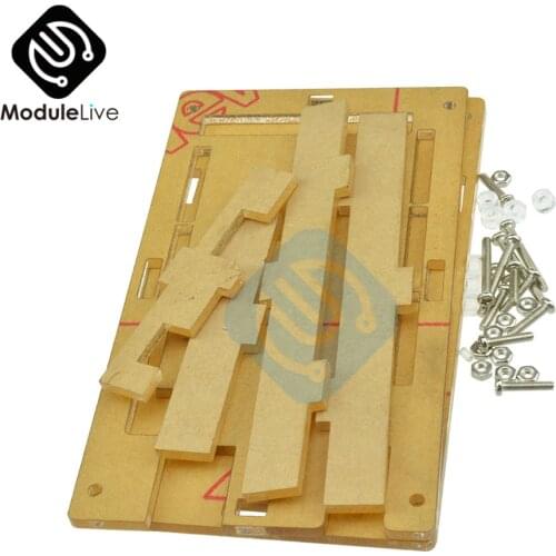 Smart Electronics Mega2560 Transparent Acrylic Box Shell Compatible for Arduino Mega 2560 R3 Case Diy Kit Electronic