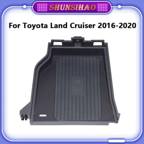 Ouchuangbo 10W For Toyota Land Cruiser 2016-2020 car wireless charger Wireless charging board telephone charger armrest box