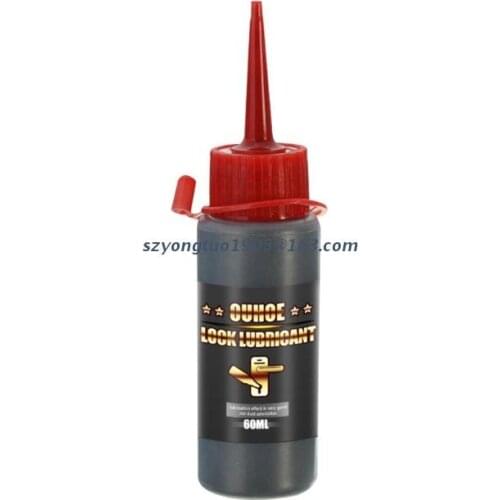 60ml Lock Lubricant Graphite Powder Interior Door Lock Maintenance Graphite Powder For Latches Hinges Sliding Surface