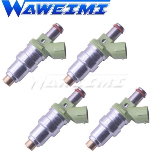 WAWEIMI 4x Fuel Injector Nozzle 23250-74160 For Toyota Celica RAV4 MR2 Caldina Carina 2.0L 3SGE 1992-1995 2325074160