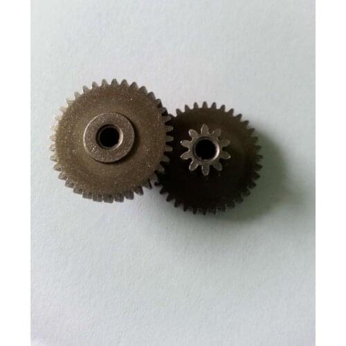 0.6 module + 0.5 module duplex gear 10T + 36T For 3mm (Total height: 10.5mm)