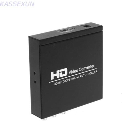 2017 new HDMI to CVBS+HDMI Converter, convert hdmi equipment to CVBS or HDMI equipment, support HDCP code, Free shipping
