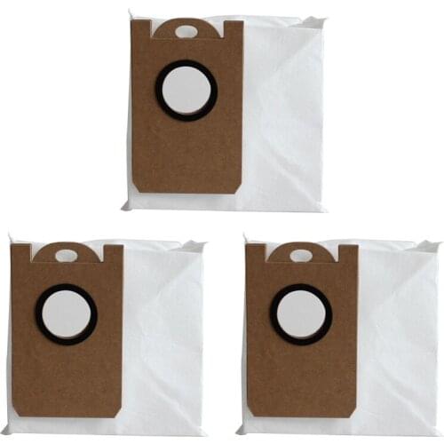 3Pcs Dust Bags for Uoni V980 Max V980 Plus Robot Vacuum Dirt Disposal Bags Replacement Parts
