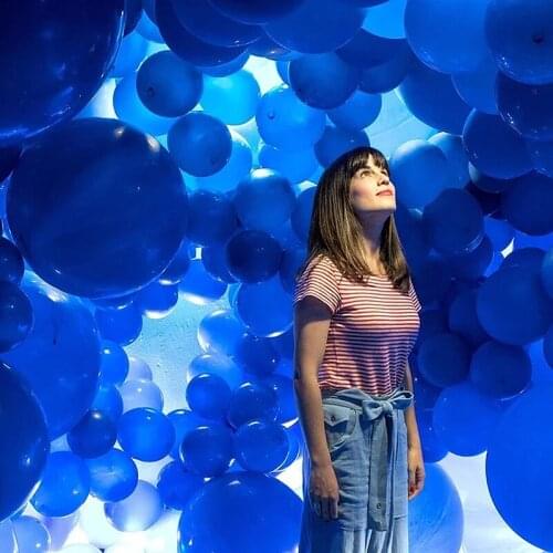 5-36inch Blue Big Latex Balloons Helium Inflable Blow Up Big Balloon Wedding Birthday Party Decoration Small Balloons HOHOHO