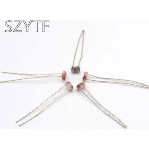 5mm photoresistor element package 5506 5516 5528 5537 5539 5549 photoelectric detection element