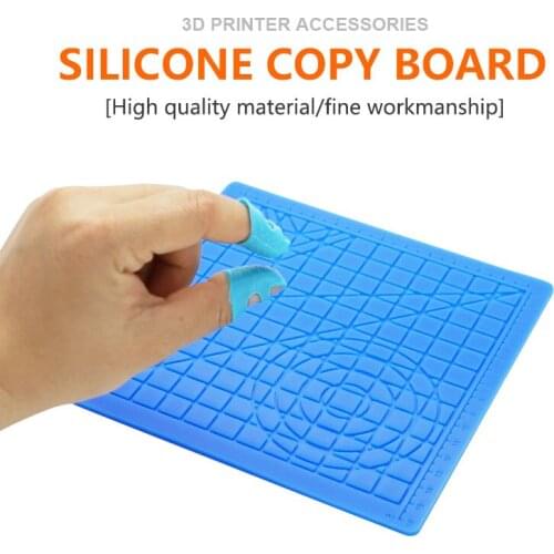 3D Printing Pen Accessories Special Paper Model Film 3D Pen Silicone Mat with Basic Template with 3D Pen Books and 2 Finger Caps