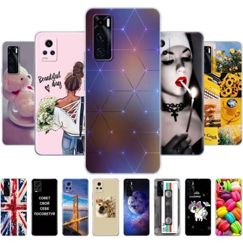 For Vivo V20 SE Case For Vivo V20 2020 Case Soft TPU Silicon Back Phone Cover On VivoV20 VivoV20SE V20SE V 20 6.44''Capa Bumper