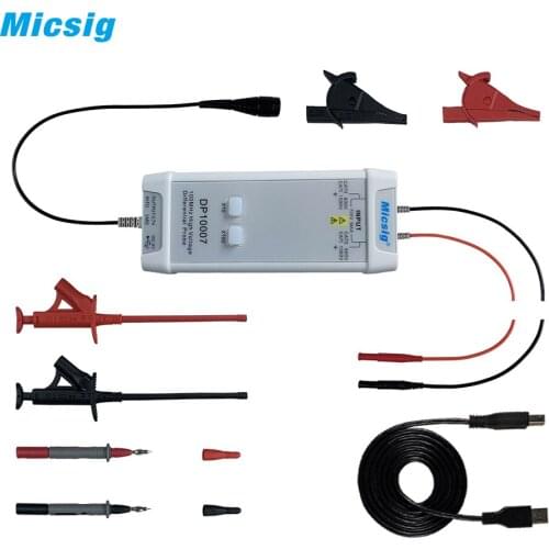 DP10007 Oscilloscope Probe 100MHZ 700V High Voltage Differential Probe Kit Accessory New