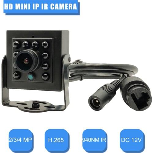 HD 2MP/3MP/4MP IP Camera Infrared Night Vision does not shine 940NM LED Home Security IP Camera Surveillance Mini CCTV Camera