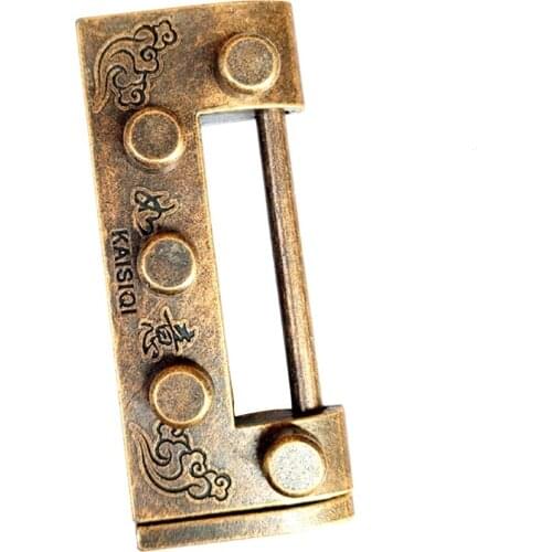 Classic Metal Lock IQ Test Magic Mind Brain Teaser Puzzles Baffling Game Toy For Adults And Children