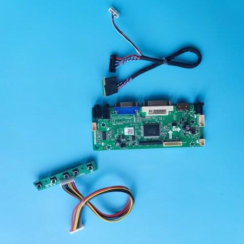 LED audio LVDS M.NT68676 DVI VGA LCD controller kit board for LP133WH2-TLM4/TLE1/TLGA/TLF1/TLF2 1366X768 panel screen 40pin