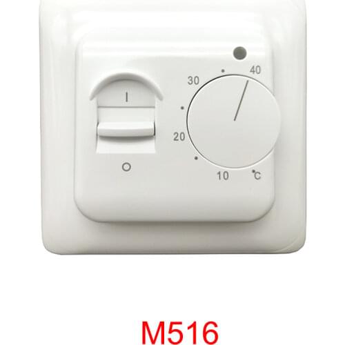 M5 220V 16A 3A RTC 70 MINCO HEAT Water Electric Floor Heating Manual Room Thermostat Warm Floor Cable Temperature Controller