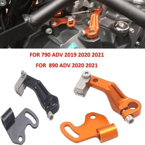 Orange and Black one Finger Clutch V2.0 compatible FOR 790 890 Adventurer 890 790 Adventure/R 2021 2020 2019 2018